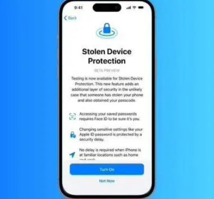 光山苹果授权维修店分享被盗设备保护功能开启方法 