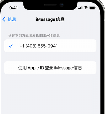 光山apple维修iPhone上无法正常发送iMessage信息