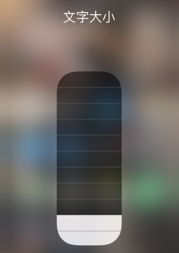 光山苹果手机维修分享小技巧：在 iPhone 控制中心快速调节字体大小 